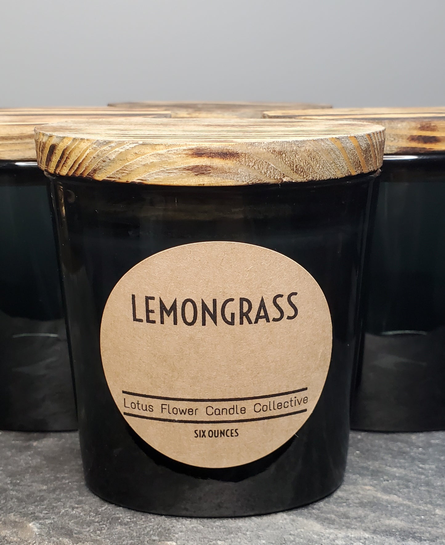 Lemongrass Six Ounce Candle