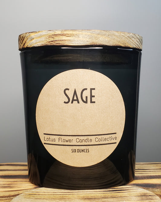 Sage Six Ounce Candle